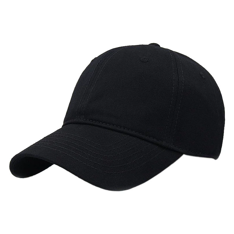 Шапка Мужская бейсболка из чистого хлопка летняя кепка для отдыха на открытом воздухе с мягким верхом Женская Бейсболка больших размеров с большой окружностью головы рекламная кепка прилив