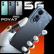 Pova7 Pro跨境新款手机国产7.3大屏安卓外贸爆款代发现货智能手机