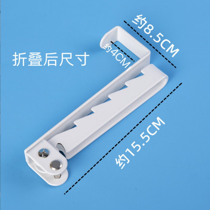 日本製家庭用ドア後ろハンガー、折りたたみ式ドアフック、衣類ハンガー、衣類フック、一晩物干しラック|undefined