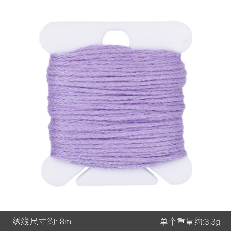 8m十字刺繍糸多色DIY手作り刺繍糸刺繍糸ミシン糸|undefined