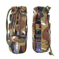 MOLLE 屋外迷彩戦術ポータブルカップカバー巾着ウォーターボトルバッグ巾着アクセサリーバッグ大型ウォーターボトルウエストバッグ 02