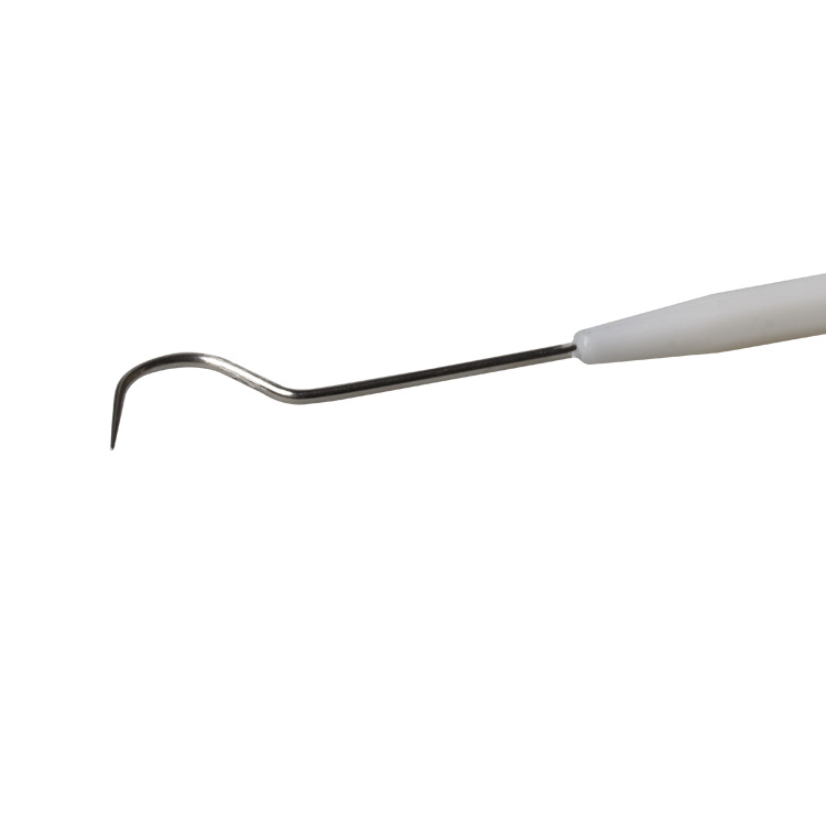 Sonda dental ganchillo nogal ganchillo limpieza caja de instrumentos orales accesorios herramientas de Cuidado Oral gancho de dientes
