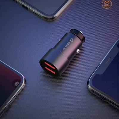 Mobil şarj cihazları USB Car Charger smart phone