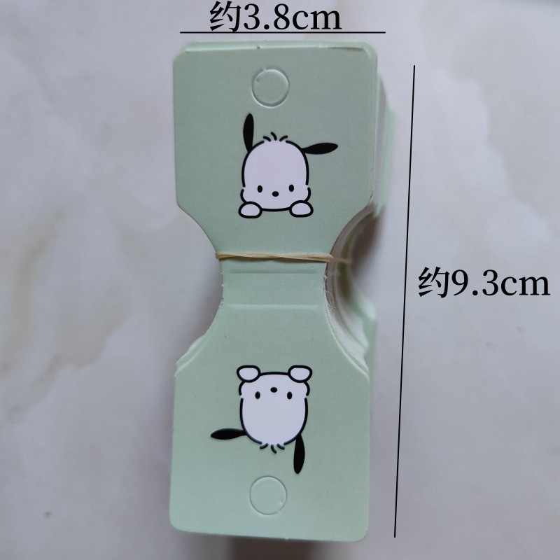 6*7 accesorios para el cabello cartón adultos niños accesorios para el cabello Tarjeta de papel arco horquilla Tarjeta de embalaje de la joyería bolsa de cartón