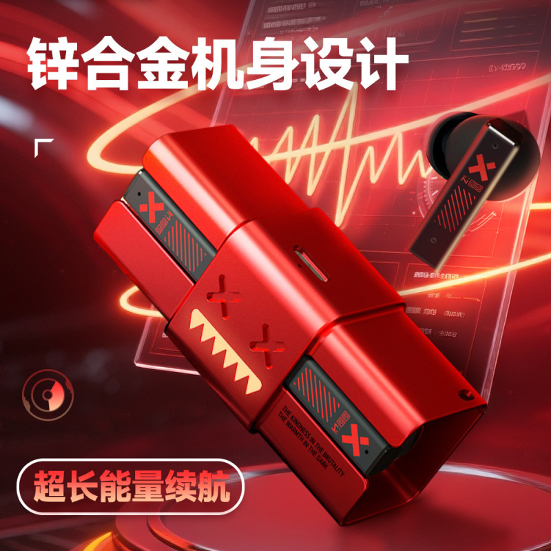 Devil Cat Bluetooth ヘッドセット アクティブ ノイズ リダクション B10 新しいトレンディなウェアラブル重低音クールな照明効果超長いバッテリー寿命|undefined