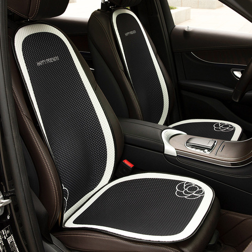 Car seat cushion, breathable single-chip cooling cushion for all seasons, ice silk seat cushion for women's car, summer car seat cushion