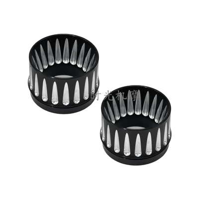 Motorcycle exhaust pipe Section Exhaust Avenue Road Wang - black-and-white