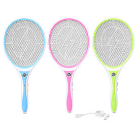 厂家直销GECKO-LTD-806D高品质苍蝇拍22.5X51CM带电源线充电式电