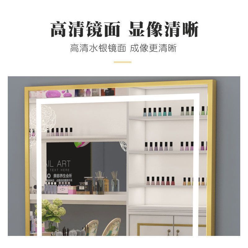 Photo Studio Vanity Mirror with Light, Makeup Training School, Wedding Shop, Studio, Professional Makeup Artist Vanity