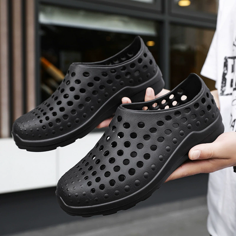 Болотная обувь для пар, женская уличная быстросохнущая болотная обувь-амфибия, Мужская дышащая Приморская быстросохнущая пляжная обувь с отверстиями