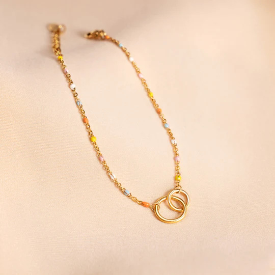 Fashion Round Alloy Enamel Plating Womenu0027S Bracelets 1 Piece