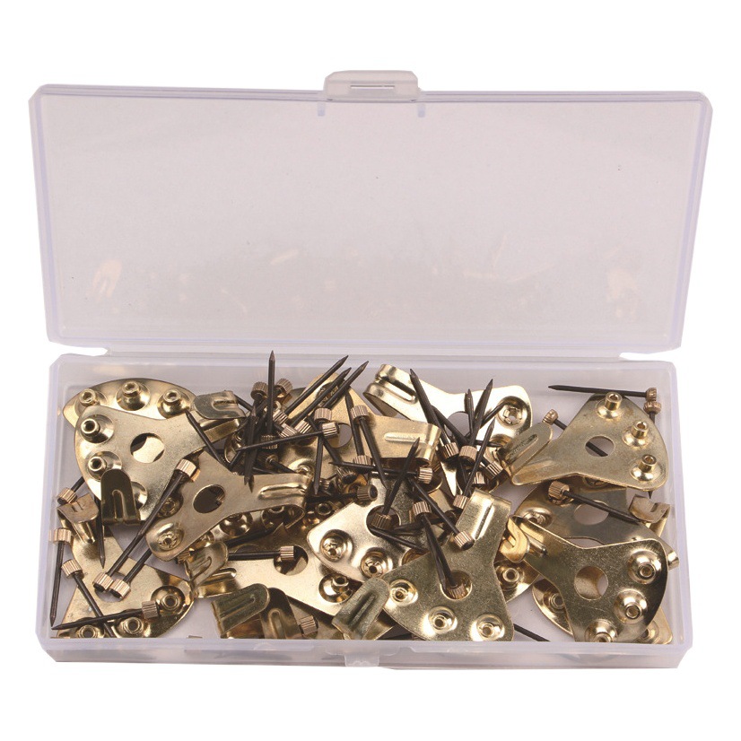 Marco DE FOTOS accesorios traje creativo gancho de uñas pesado alemán marco de fotos clavo negro clavo cabeza de cobre accesorios de uñas gancho de supermercado