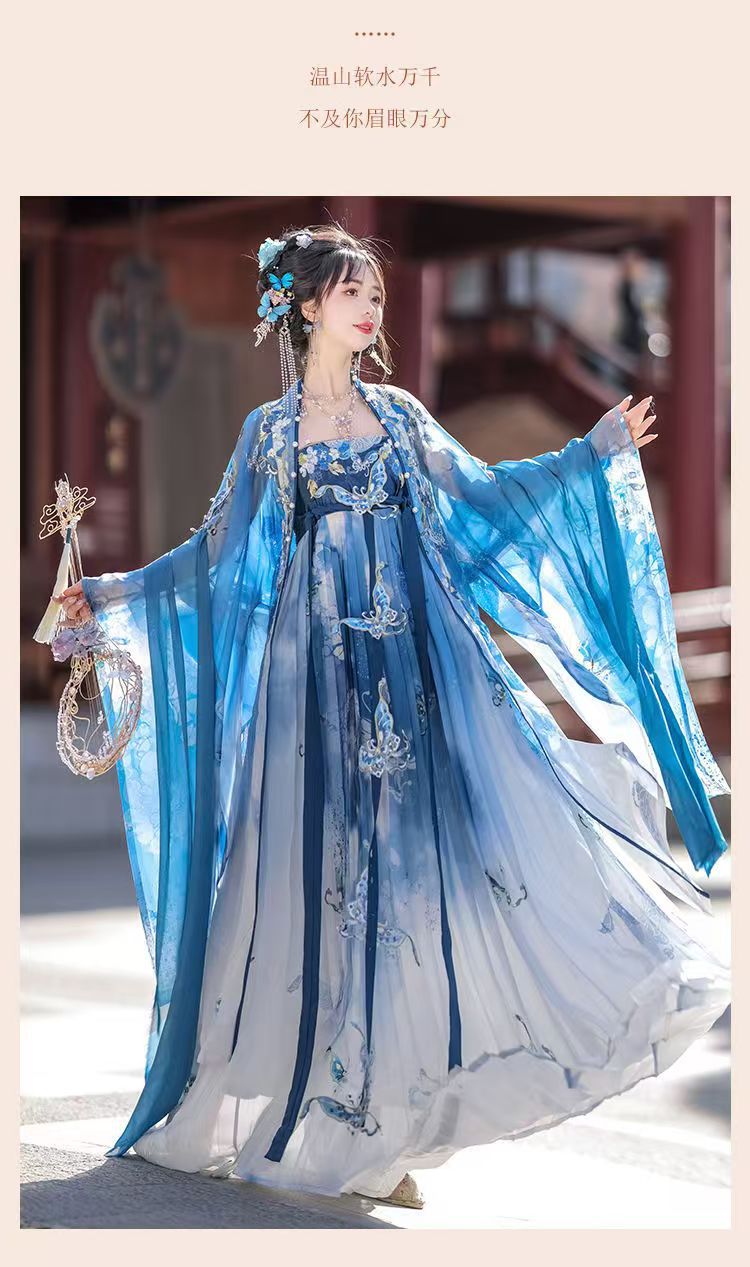 blue traditional chinese dress Amazon.com: Womens Chinese Dress
