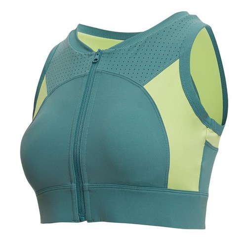 Cross-border sports bras for women, running, marathon, breathable mesh, quick-drying, yoga tops, spandex fitness bras, plus size