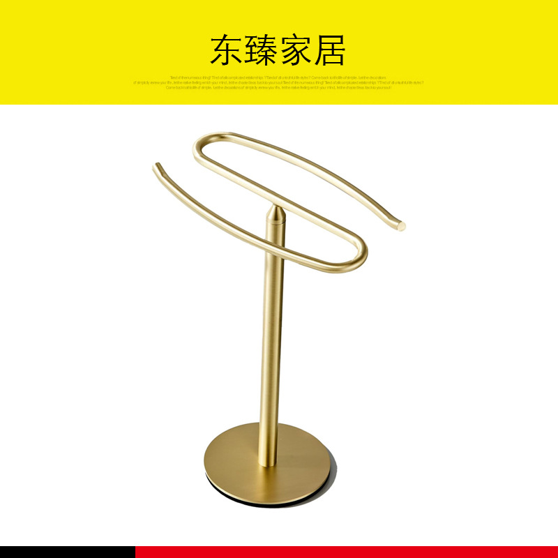 Acero inoxidable toalla joyería reloj rack piso vertical móvil ponche libre toalla bar baño rack de almacenamiento