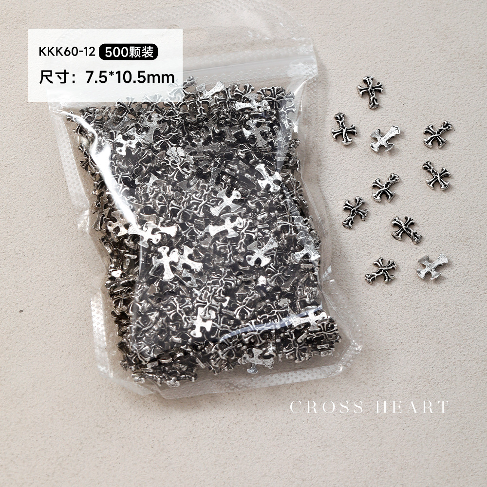 【kkk60-12】crow heart jewelry