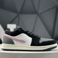 Black, white, and pink