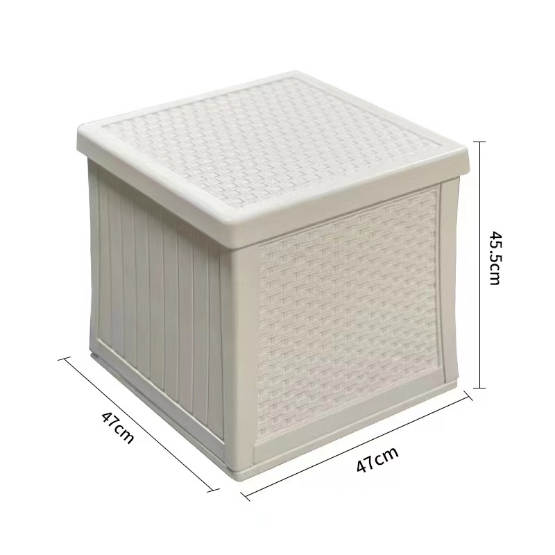 Sala de herramientas al aire libre, sala de almacenamiento, patio, jardín, balcón al aire libre, caja de herramientas de almacenamiento de artículos diversos, caja de almacenamiento impermeable y a prueba de humedad