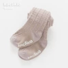 1169 lock striped pantyhose beige
