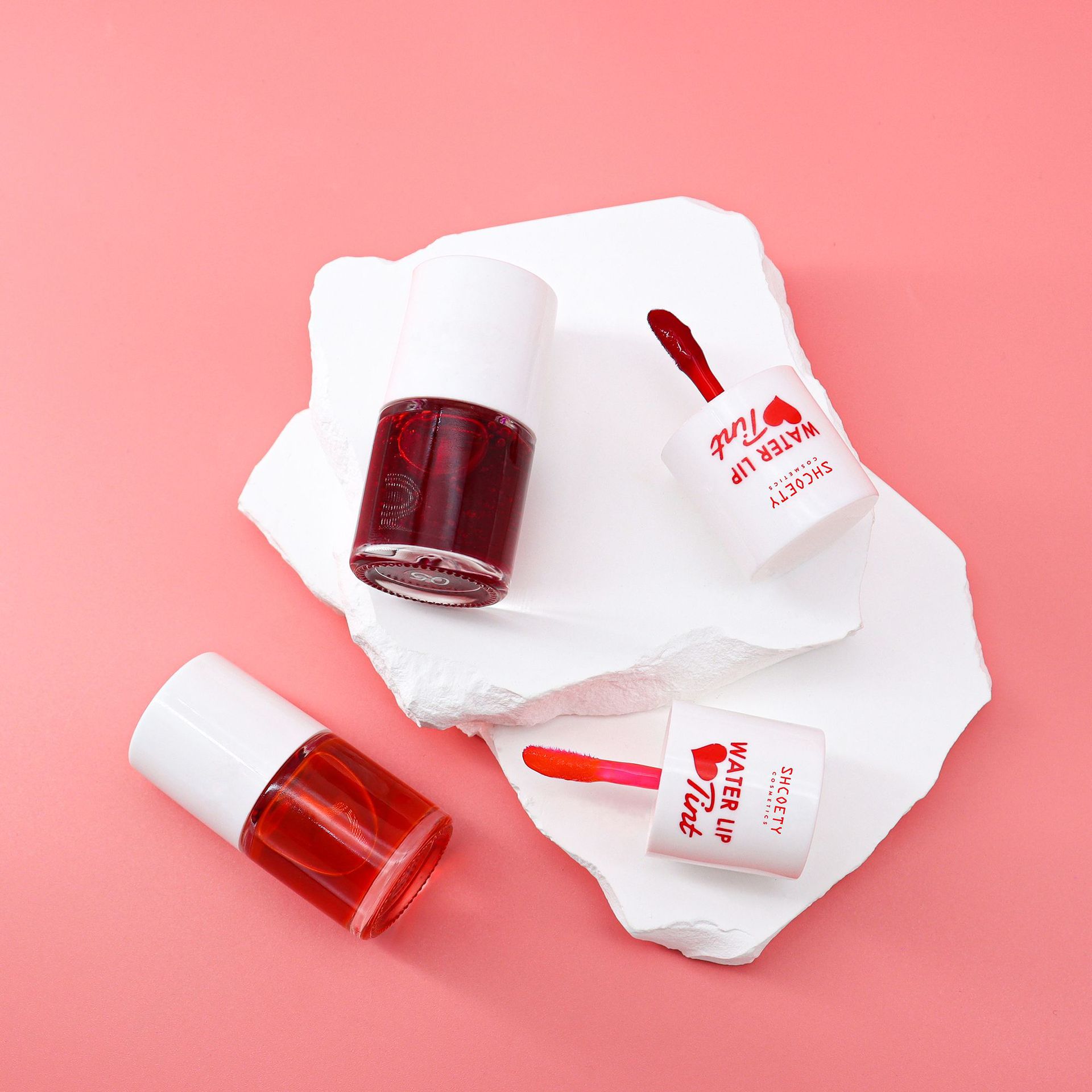 SHCOETY's cross-border bestseller, a new type of beauty product that does not stick to the red water on the cup mouth, does not fade, and is a matte and long-lasting lip gloss undefined