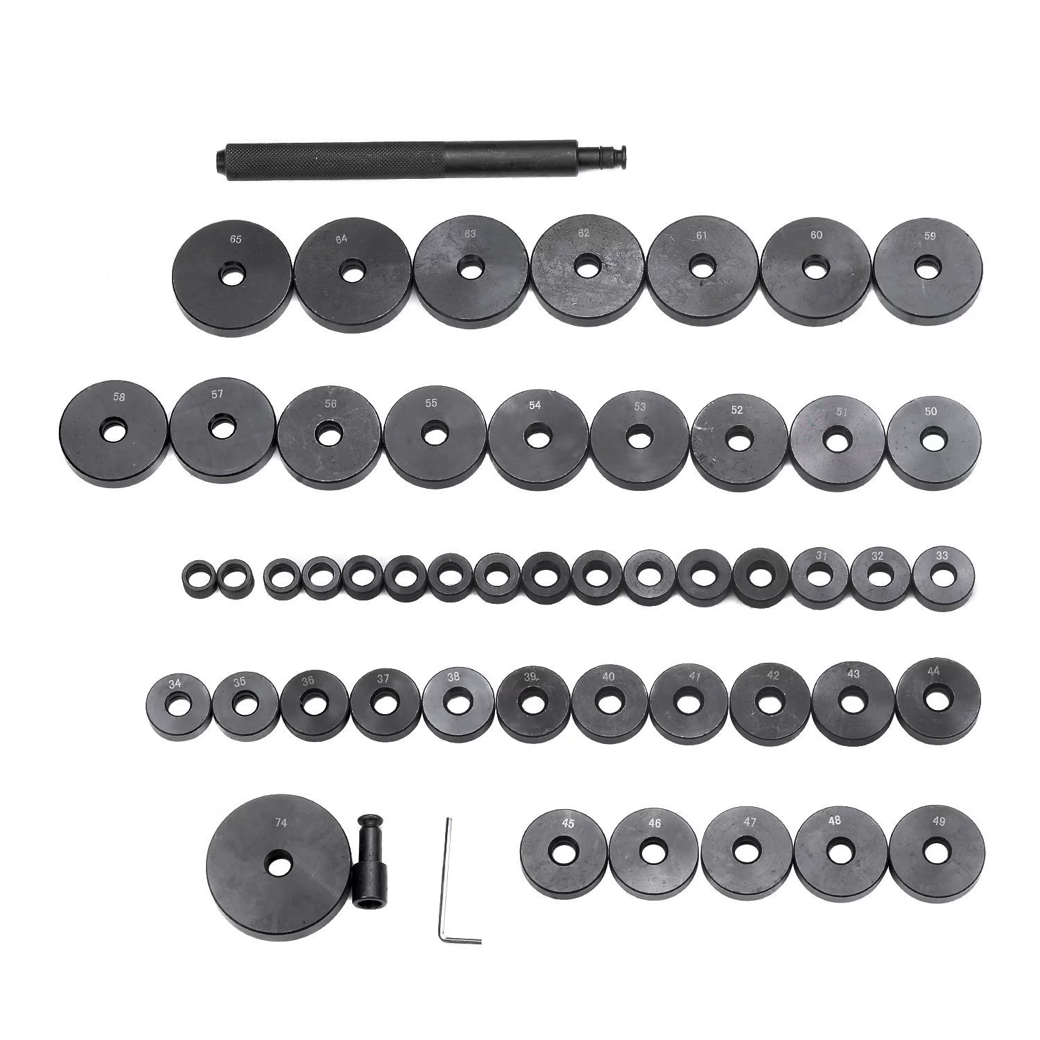 Set, bike carriage, constructor, hub, bearing, 52 pieces