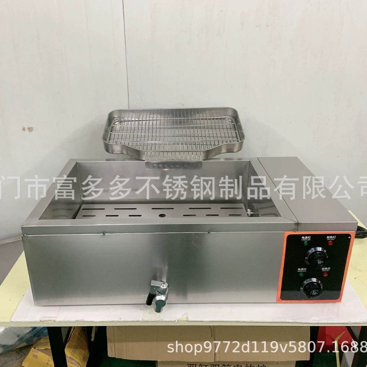 Коммерческая 40 л фритюрница электрическая фритюрница большой емкости с пластиной масляного фильтра утолщенная нержавеющая сталь оптовая продажа с фабрики