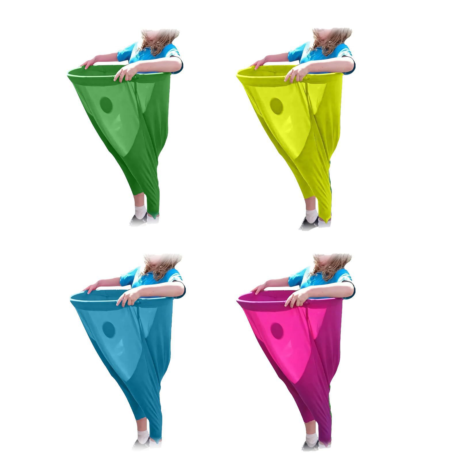 Granny Pants Yard Game: A family-friendly group ball-catching game.