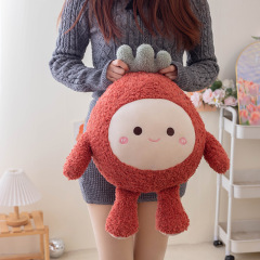 8寸抓機娃娃公仔毛絨玩具批發娃娃水果蛋卡精品結婚拋灑禮品玩偶