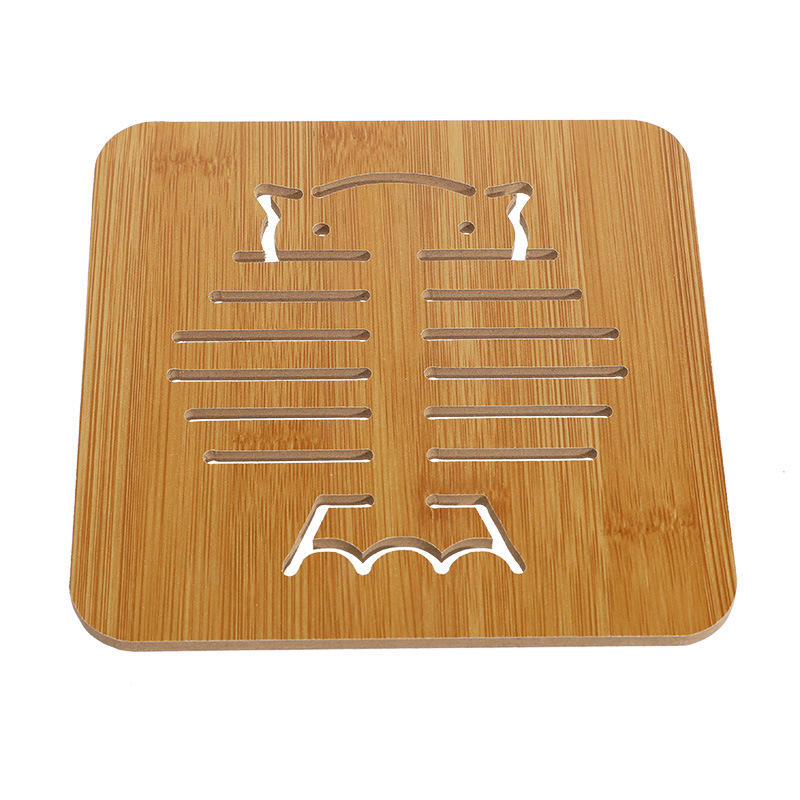 Hogar mesa de comedor estera de aislamiento creativo dibujos animados anti-escaldado estera cocina escritorio estera antideslizante olla estera taza de té estera tazón estera montaña