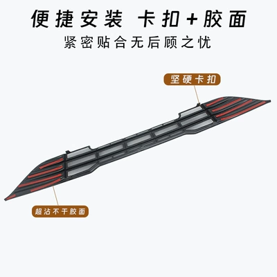 Automobile anti-insect net radiator grille protection net