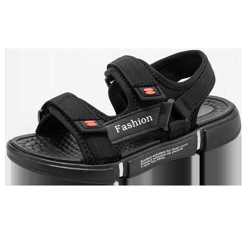 Men's Fashion Han Style Trendy Slip-On Shoes, Casual Outdoor Wear, New Drive Breathable Magic Tab Slippers