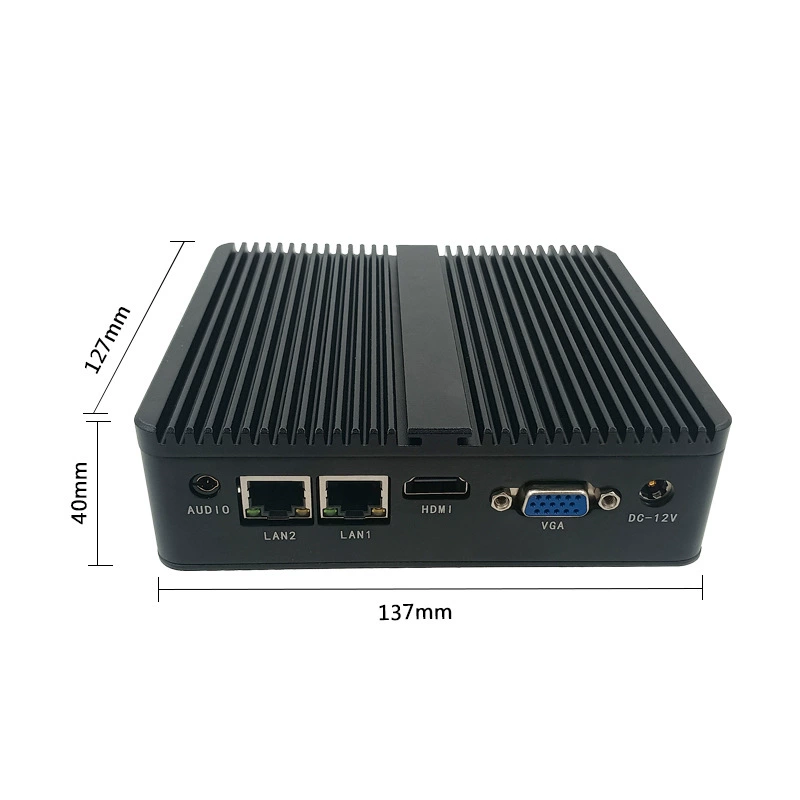 Mini Hosting Work Control Computer Saiyang Quad -core J4125 Промышленный контроль Тамбо - Машина управления