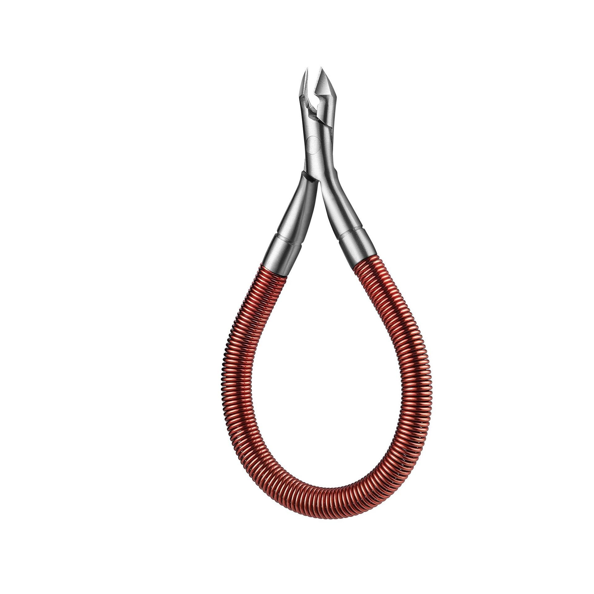 Tijeras para cutículas de acero inoxidable tipo pico de águila afiladas, cortaúñas, cortador para uñas encarnadas, quitapelillos, separador de acero.