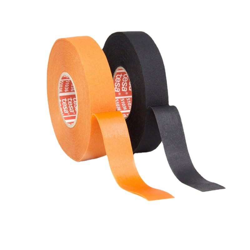 Tesa Tesa51036 Engine Compartment High Temperature Resistance 150 ℃ Flame Retardant and Wear-Resistant New Energy Vehicle Wiring Harness Tape