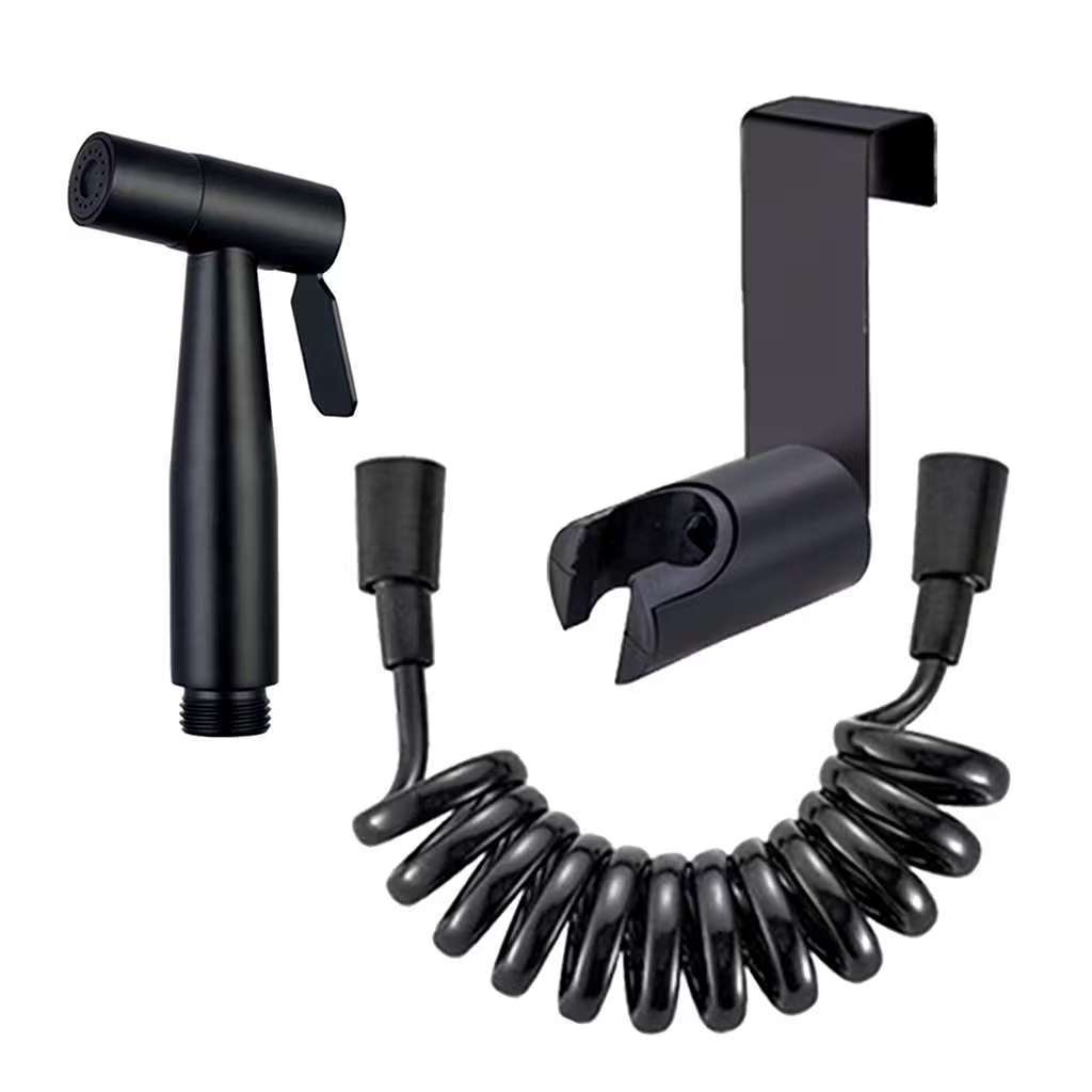 Toilet flushing spray gun, faucet, feminine wash, household toilet, bathroom flushing gun, high-pressure nozzle, telescopic undefined