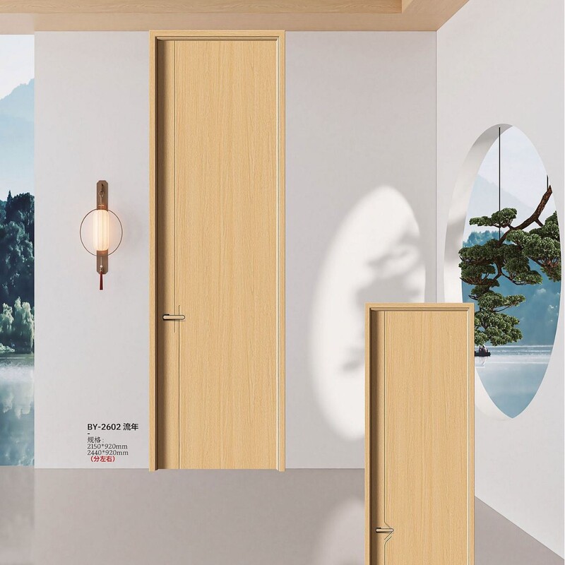 Paint-free door paint-free door ecological door interior door aluminum door steel door bamboo door engineering door PVC door