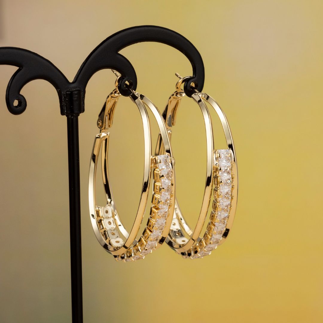 Small design sophisticated earrings