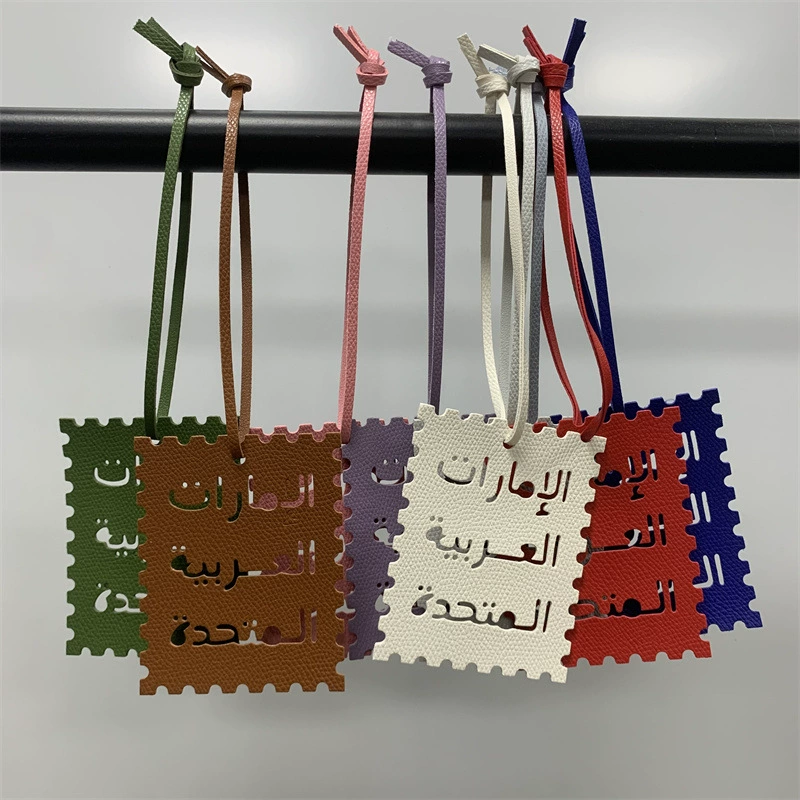 Арабская сумка с подвеской в ​​виде буквы, квадратная подвеска из искусственной кожи, аксессуары для сумки-тоут, красочные аксессуары для Ближнего Востока, украшения
