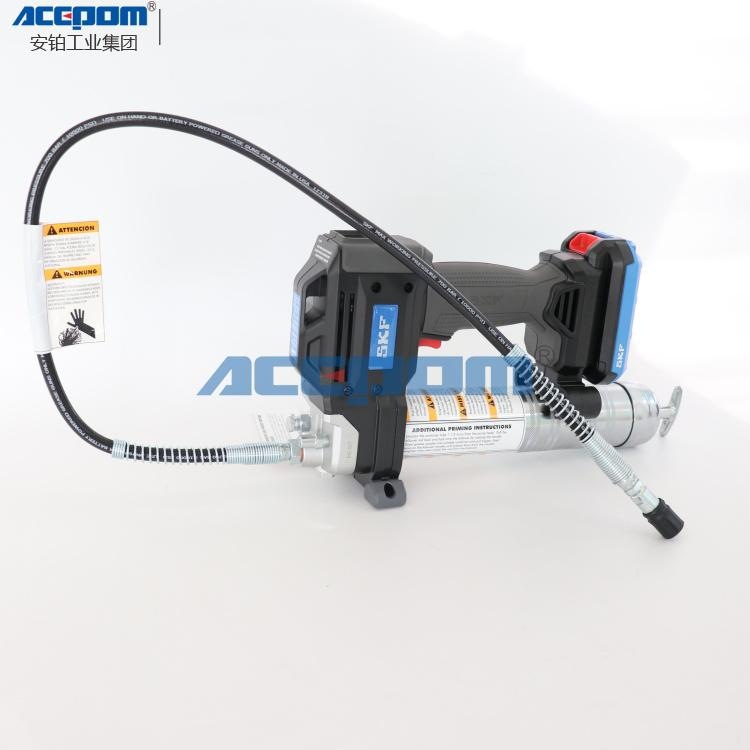 SKF电动润滑脂枪TLGB20/21/LAGM1000E一体式注脂枪润滑脂流量计