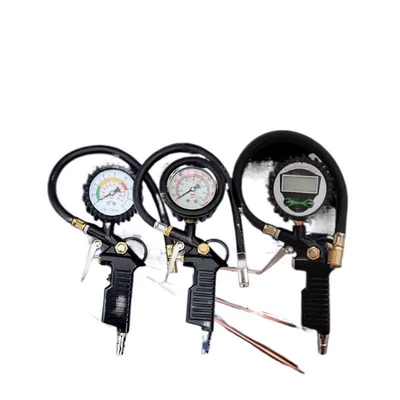 Air pressure gauge/tire pressure gauge: gun, air pressure gauge, tire
