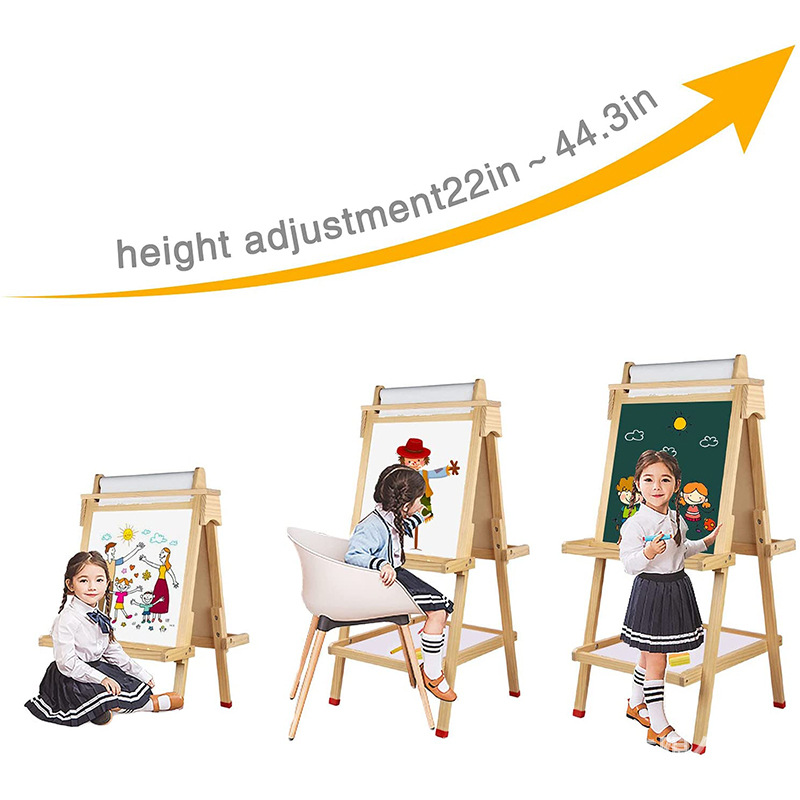 Tablero de dibujo para niños Pizarra pequeña para niños Tablero de dibujo para el hogar Enseñanza de graffiti caballete borrable Tablero de escritura de graffiti