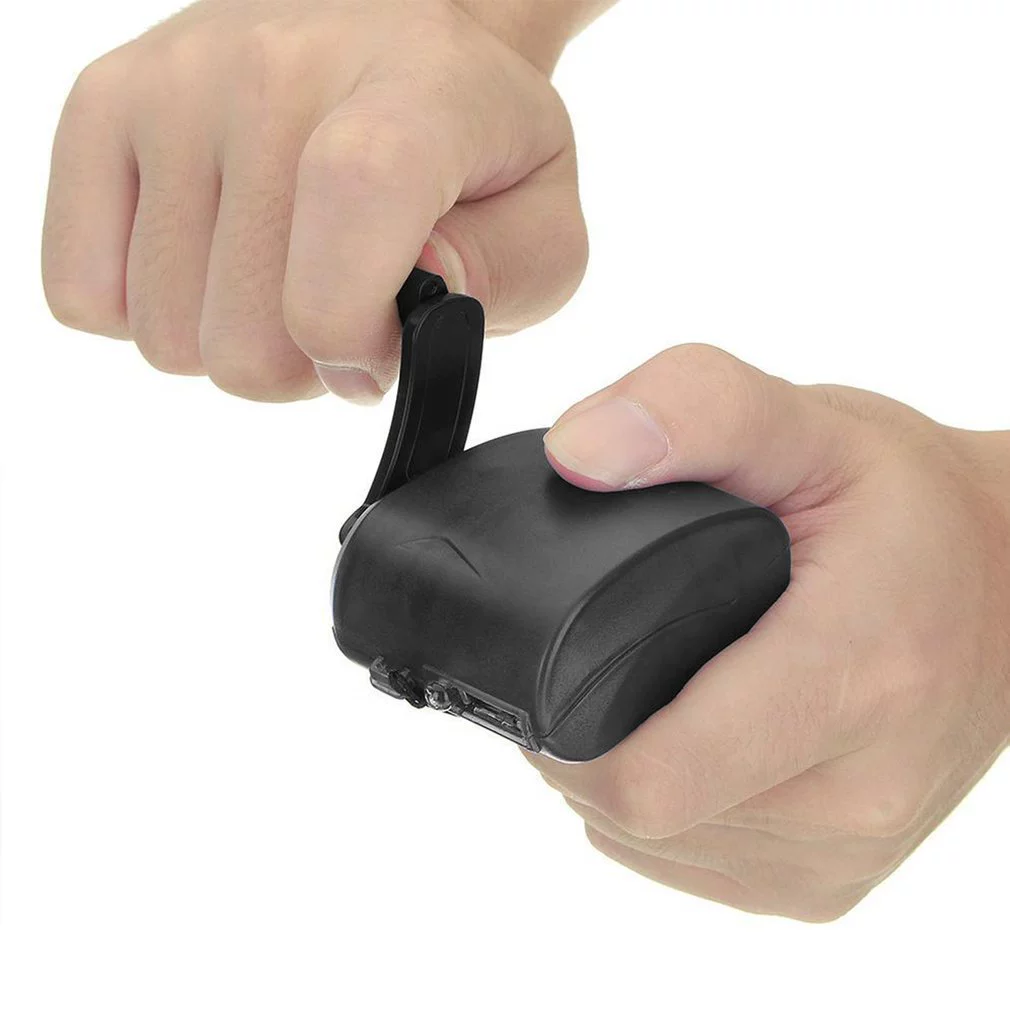 Outdoor emergency charge hand shake charger USB interface hand shake charger portable outdoor charging