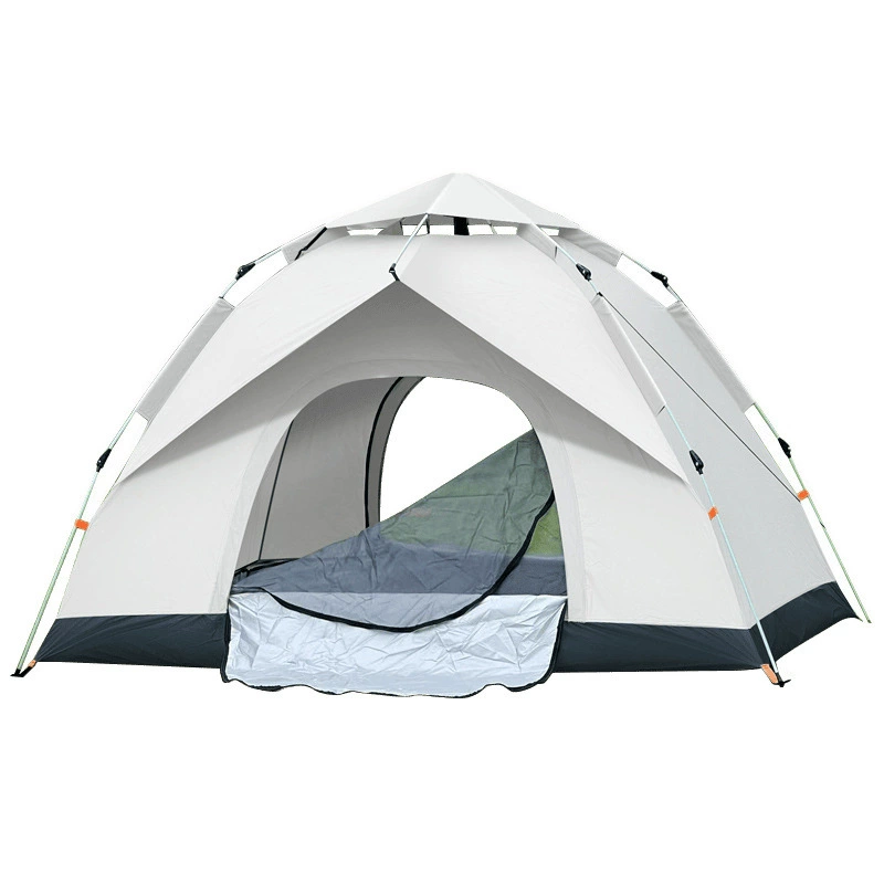 Туристическая ручная складная автоматическая пляжная палатка для кемпинга, полностью автоматическая, увеличенная толщина