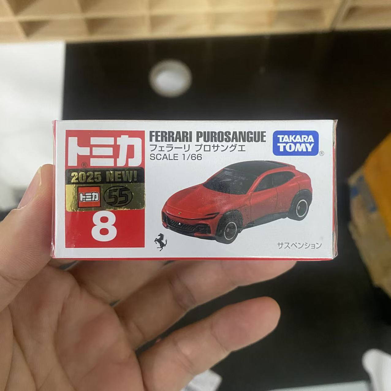 正規版多美カード合金車赤白箱1-120号車模型少年玩具車模擬スポーツカー卸売り