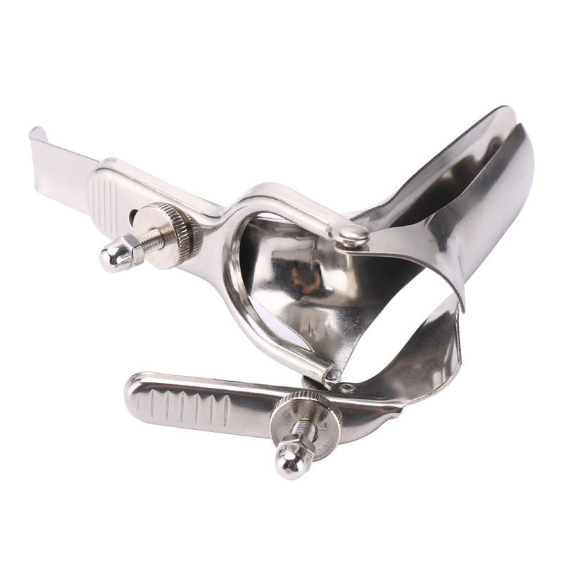 Metal Dilator, Adjustable Anal and Vaginal Expansion Tool, Bird-Beak Design, Adult Training Toy — detail image 2