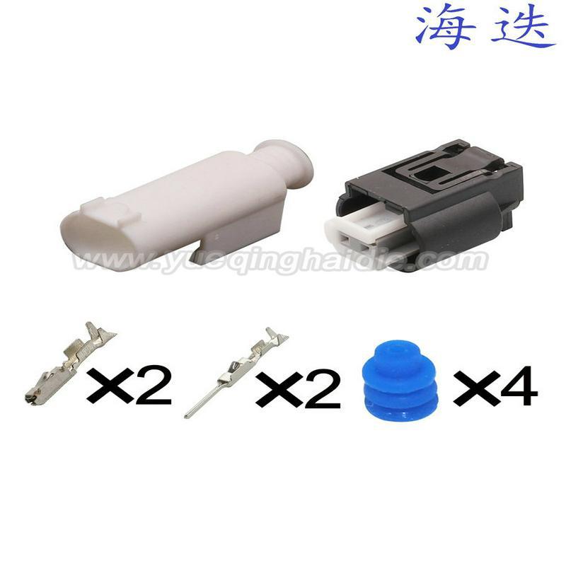 Dj7022A-0.6-11/21 Automotive Wiring Harness Connector Plug 2-Core Automotive Connector with Terminal 2P