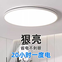 led吸顶灯简约现代主卧室灯大气房间灯创意玄关阳台北欧灯具