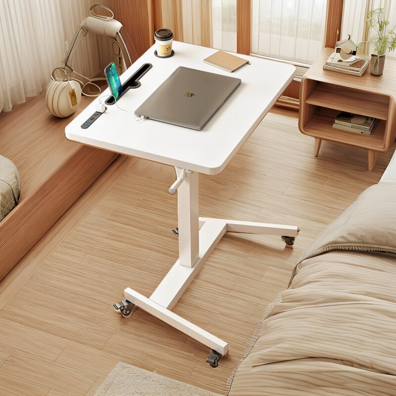 Movable Lifting Bedside Table Office Study Table Home Laptop Table Standing Workbench Speech Movable Lifting Bedside Table Office Study Table Home Laptop Table Standing Workbench Speech
