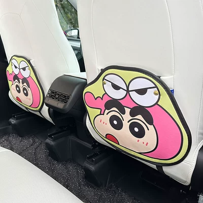 Pad Car Rear Seat Protective – Chair back anti-kick pad - crocodile-shin-chan-anti-kick-pad-2-pieces