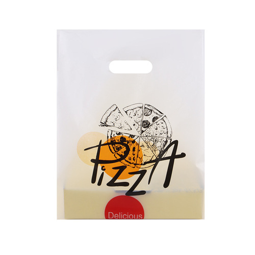 Takeaway food grade plastic 7-inch 9-inch 10-inch 12-inch sushi baking bread pizza packing bags wholesale